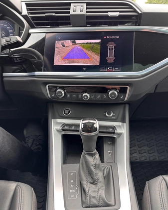 Audi Q3 cena 143000 przebieg: 18542, rok produkcji 2021 z Myślenice małe 781